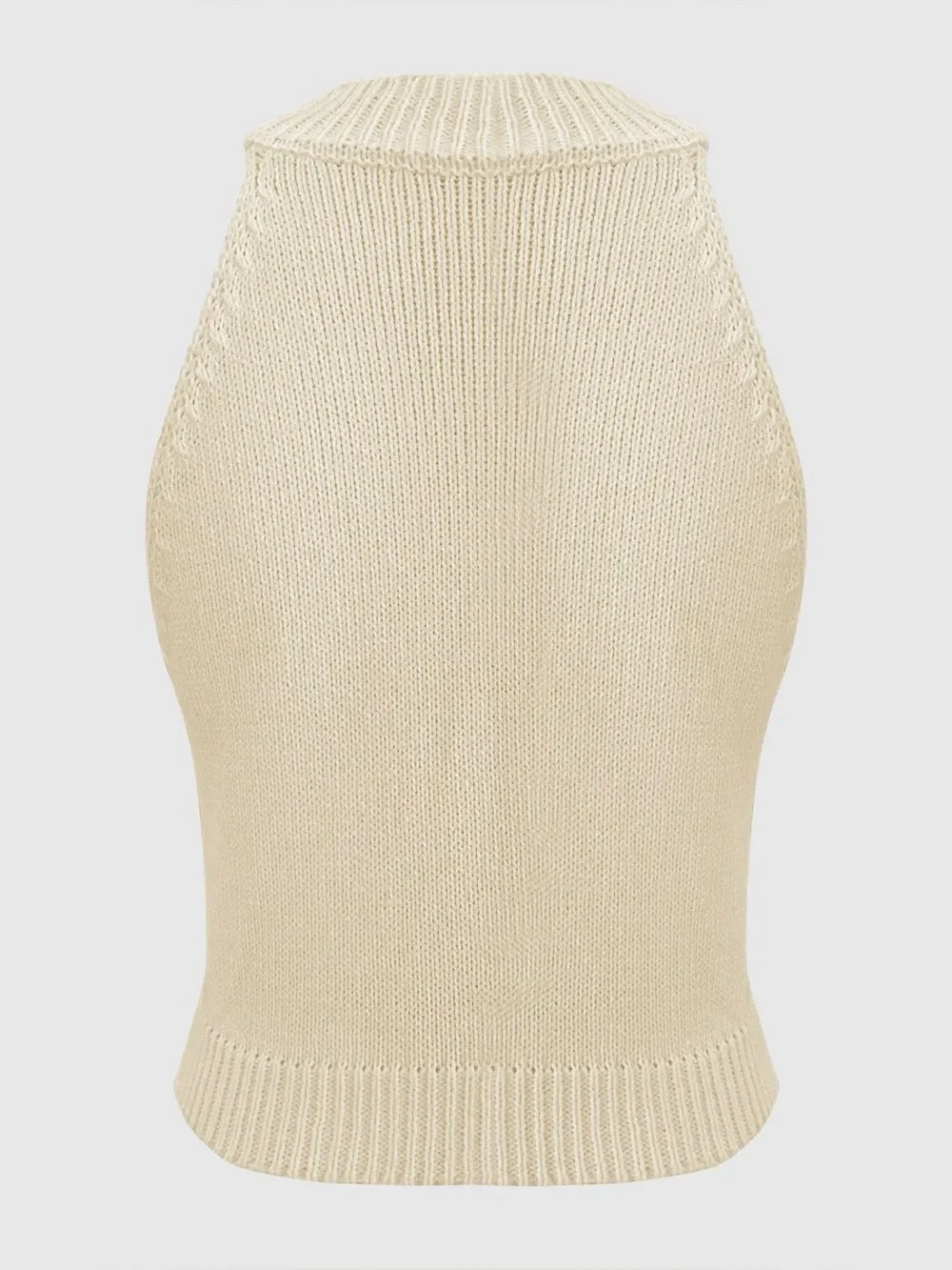 139.  LIMONCELLO PRINT SWEATER TANK - Picture 3 of 3
